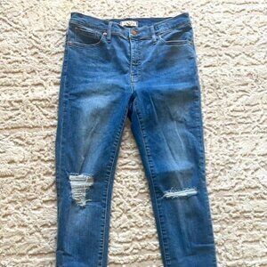 Madewell Mid Rise Skinny Jeans Sz 30